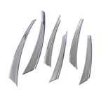 Chrome Front Grille Trims for Nissan Versa Latio Almera (2015-2017)