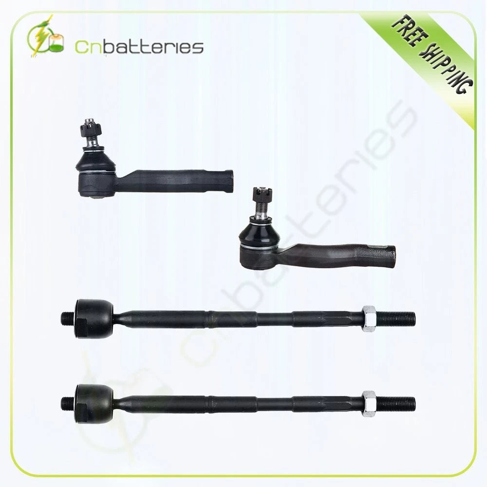 Set of 4 Tie Rod Ends for Scion tC (2005–2010)