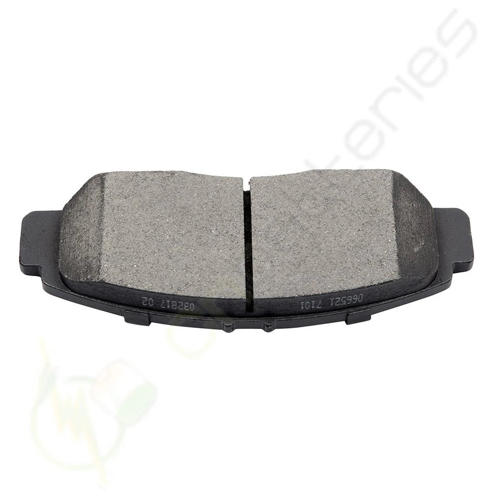 Set of 4 Brake Rotors and Ceramic Pads for Acura TSX (2004–2008) & Honda Accord (2003–2007)