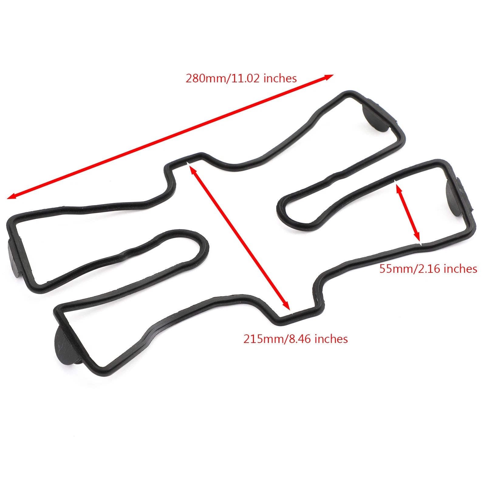 Valve Cover Gasket Seal for Yamaha XVZ12 XVZ13 Venture Royale (1983–1993)