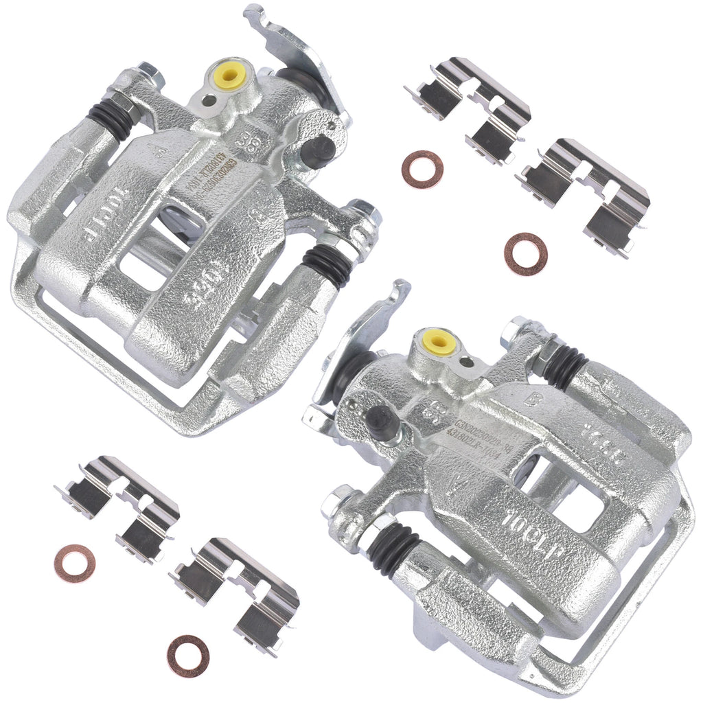 2X Rear Brake Calipers with Bracket for Acura TSX (2009–2014)