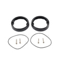 1 Pair Turn Signal Bezels for Harley Road King/Glide/Electra Glide (Black)