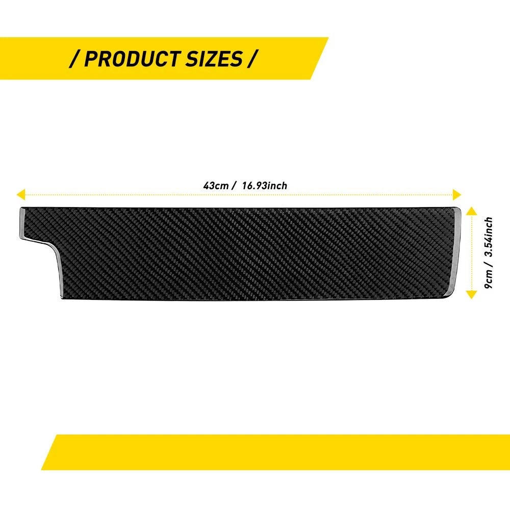 Carbon Fiber Dashboard Panel Cover Trim for Toyota RAV4 (2006–2012)