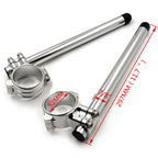 2X Fork Tube Clip & Handlebar for Ducati Monster 620 696 S4RS S4R S (2001–2014)