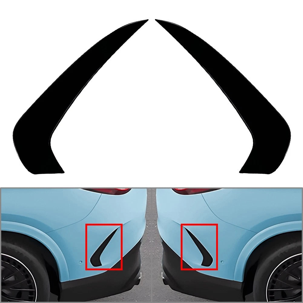 Rear Bumper Side Air Vent Spoiler for Mercedes Benz GLC Class Coupe (2023–2023)