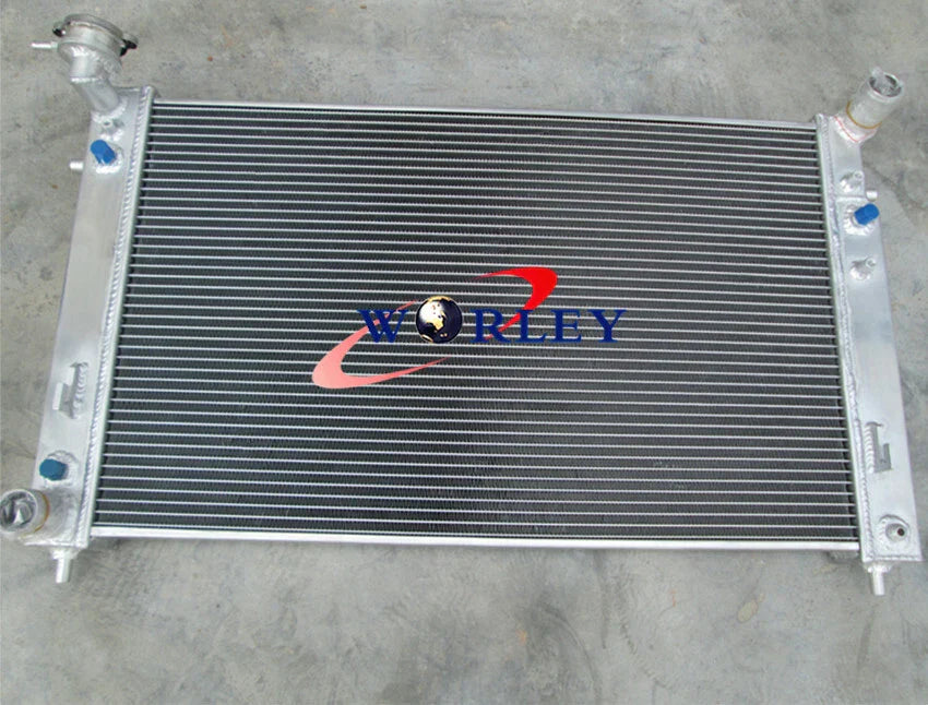 Aluminum Radiator & Shroud Fan Hose for Commodore VT VX VU WH V6 3.8 (1997-2002)