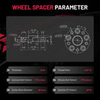 1 Inch 5x4.5 Hubcentric Wheel Spacers for Lexus LS400 (1990-2000)