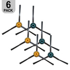 6 Pack Side Brushes for Eureka E20 Plus (2019–2023)