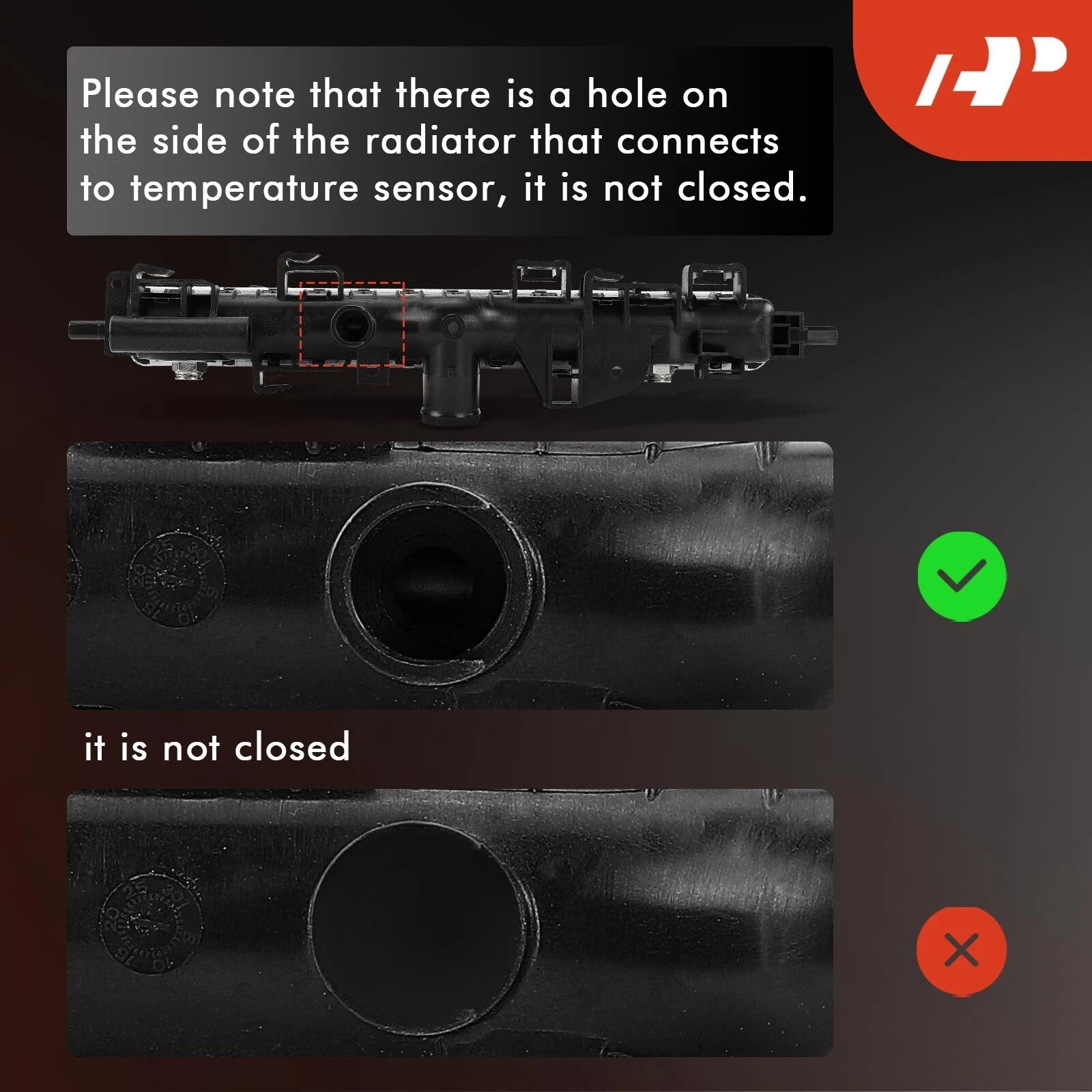Radiator with Oil Cooler for Chevy Impala, Cadillac XTS (2014–2015)