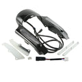 Black Rear Fender Fascia Set for Harley Road Glide Touring (2009-2013)