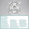 Rear Wheel Hub & Bearing & Studs Kit for Polaris Ranger 400-800 (2006–2021)