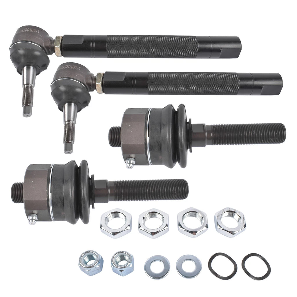 Heavy Duty Tie Rod Ends Kit for Chevy Silverado Sierra 2500HD 3500HD (2001–2019)