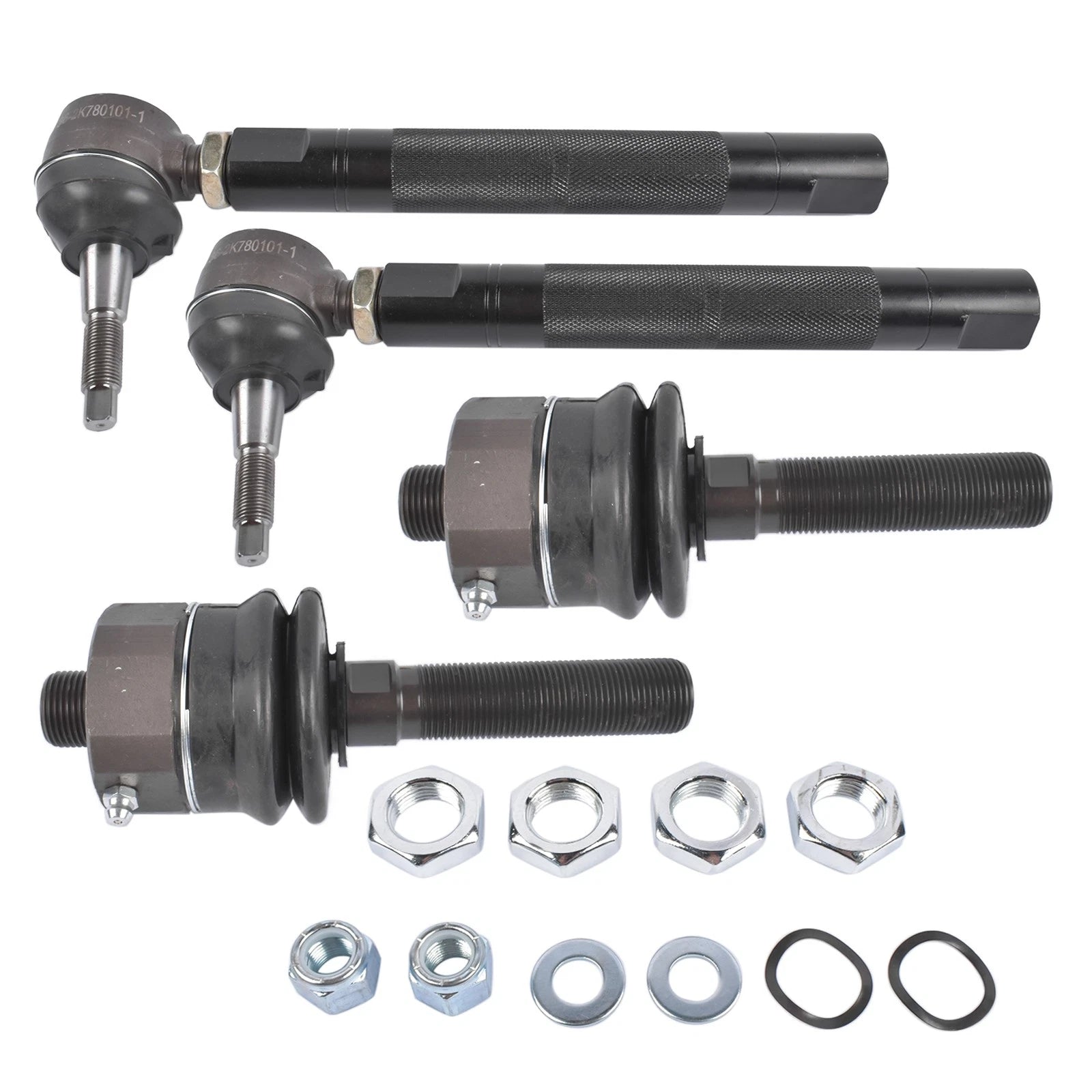 Heavy Duty Tie Rod Ends Kit for Chevy Silverado Sierra 2500HD 3500HD (2001–2019)