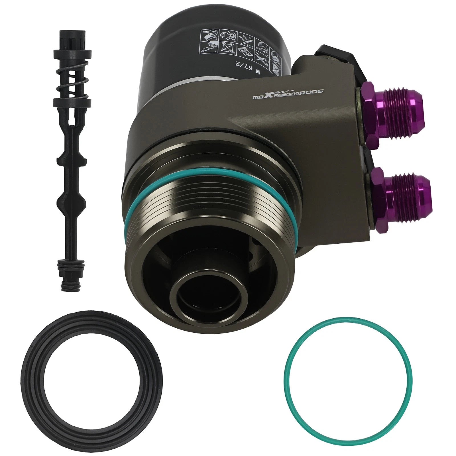 AN10 Oil Adapter for VW Golf 7 MK7 MK7.5 GTI 1.8T 2.0T (2013–2020)