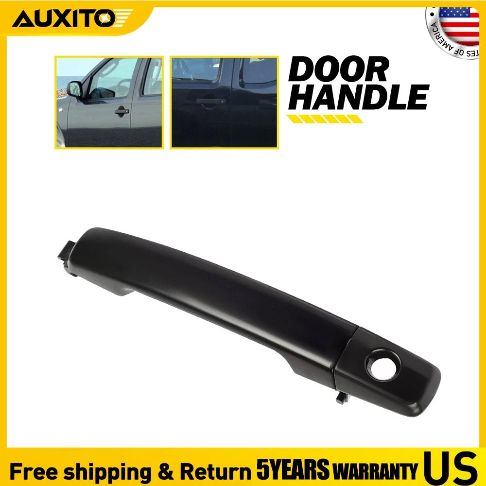 Front Left Door Handle for Nissan Frontier Pathfinder Quest (2005–2015) Black