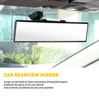 300MM Convex Clear Clip-On Rear View Mirror for Universal Fit (Auto)