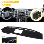 DashMat Dashboard Cover for Ford F150 (2009–2014) Black EOJ