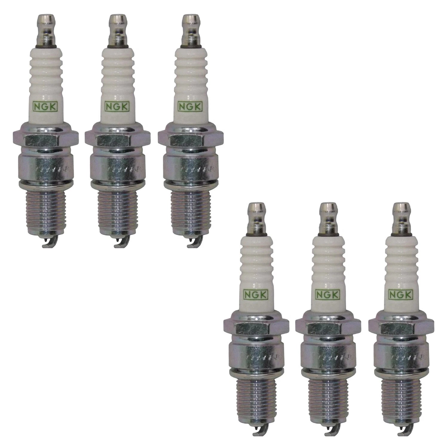Set of 6 NGK G-Power Platinum Spark Plugs for Granada Cougar (1970–1997)