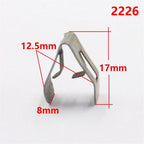 40Pcs Metal Retaining Clips for Universal Car Dash Radio Panel Fasteners
