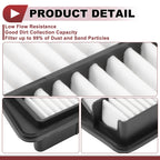Engine Air Filter No. 165464A00J for Nissan NV100 