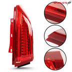 Pair LED Tail Lights for Cadillac ATS (2013–2017) Chrome