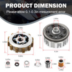 Clutch Kit Assembly w/ Gasket for Yamaha Raptor 350 (2004–2013)