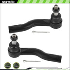 2X Front Outer Tie Rod End for Lincoln MKZ (2011–2012) Hybrid Models