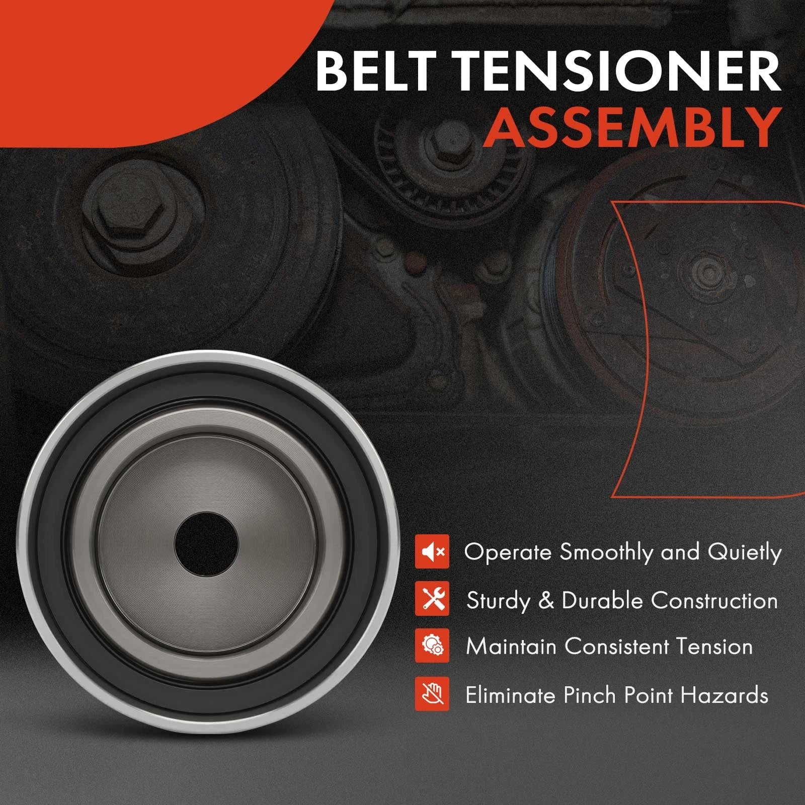 Timing Belt Tensioner Pulley for Mitsubishi Eclipse (1995-1999)