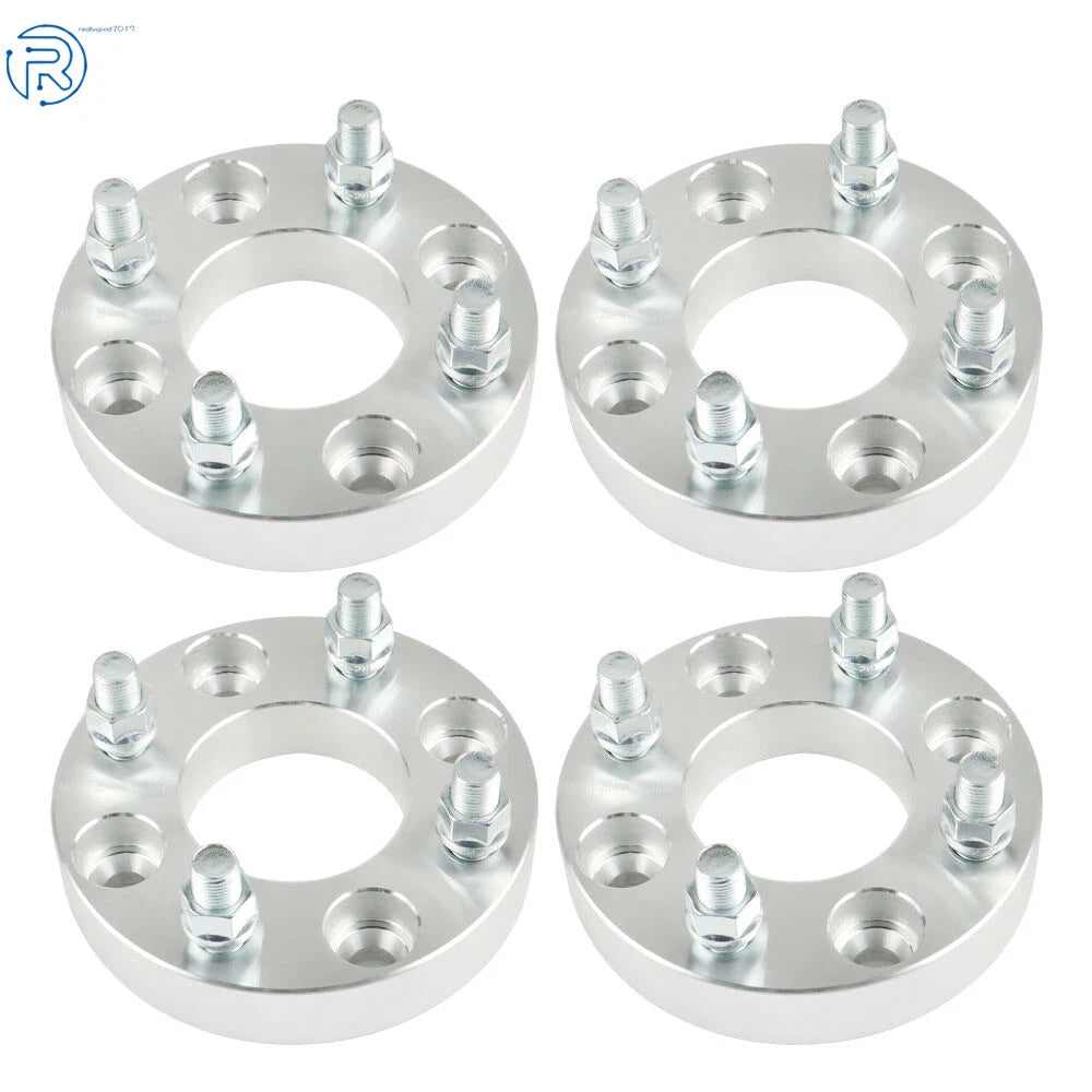 Set of 4 Wheel Spacers for Golf Cart (1" 4x4 Bolt Pattern)