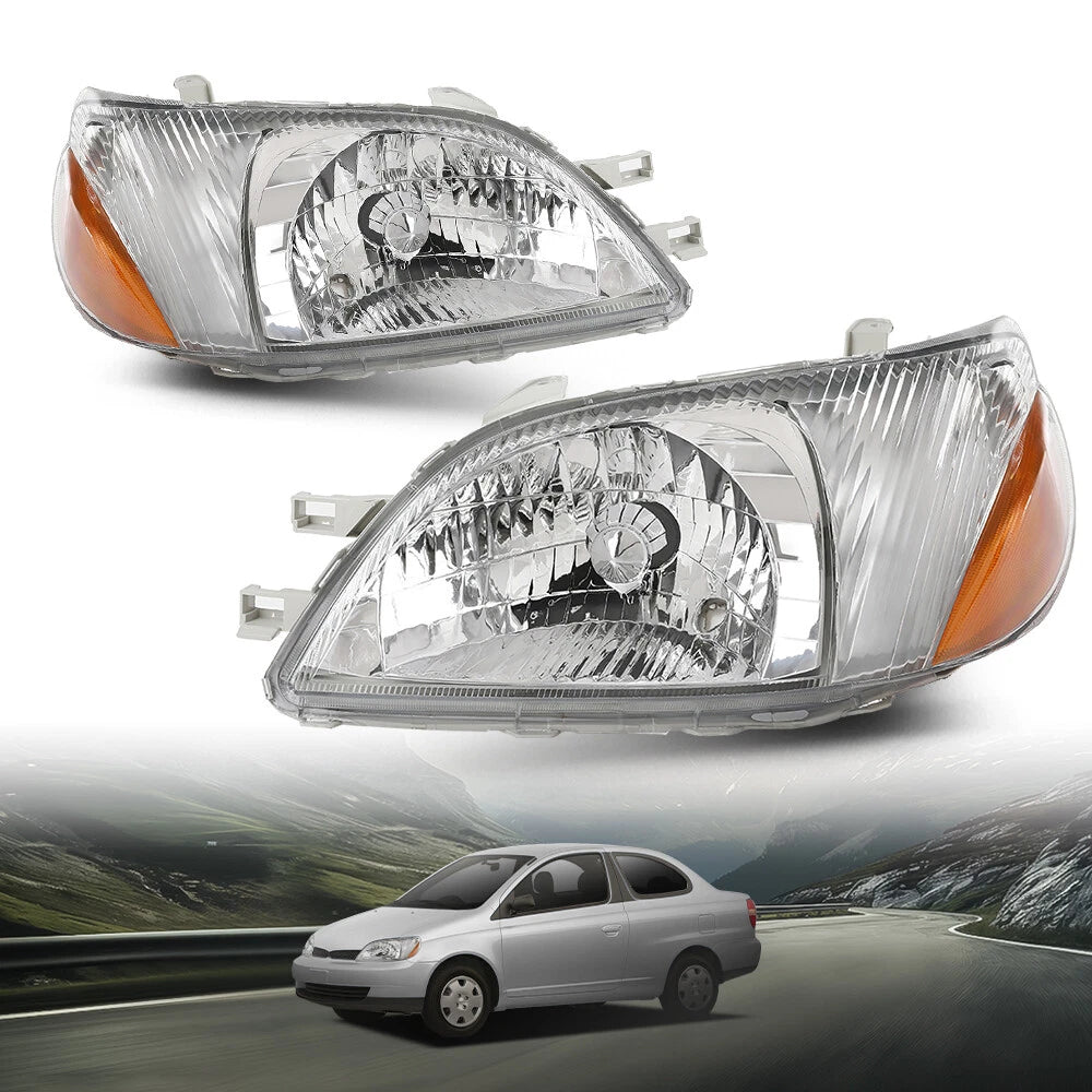 Headlight Assembly Set for Toyota Echo (2000–2002)