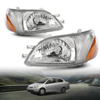 Headlight Assembly Set for Toyota Echo (2000–2002)