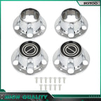 Set of 4 Chrome Wheel Center Hub Caps for Ford F150 Bronco (1980–1996)