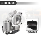 Electronic Throttle Body Assembly for Dodge Dart 2.0L 2.4L (2013–2016) No. 4891970AB