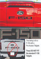 Tailgate Letter Inserts Pro-Access for 2024-2026 Ford F150
