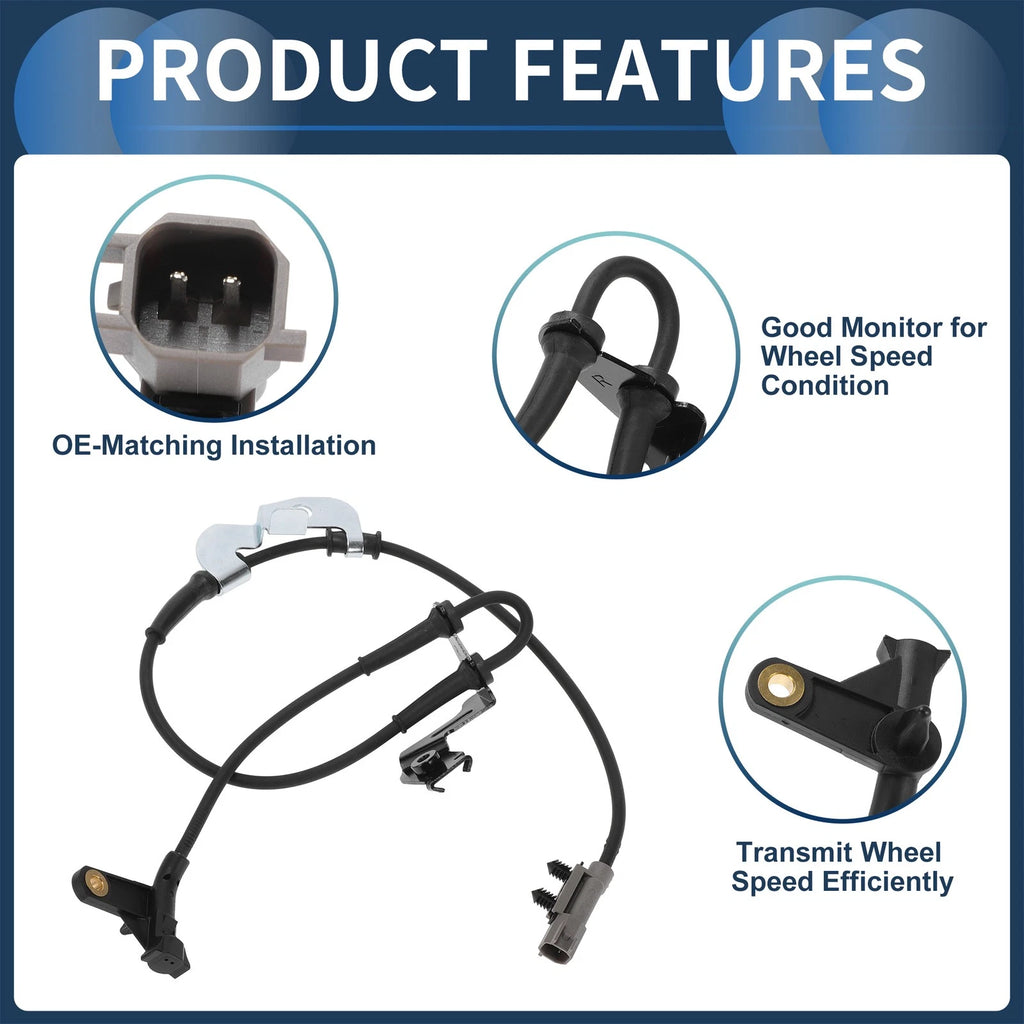 ABS Wheel Speed Sensor No. 4638470AC for Chrysler Town & Country (2011–2016)
