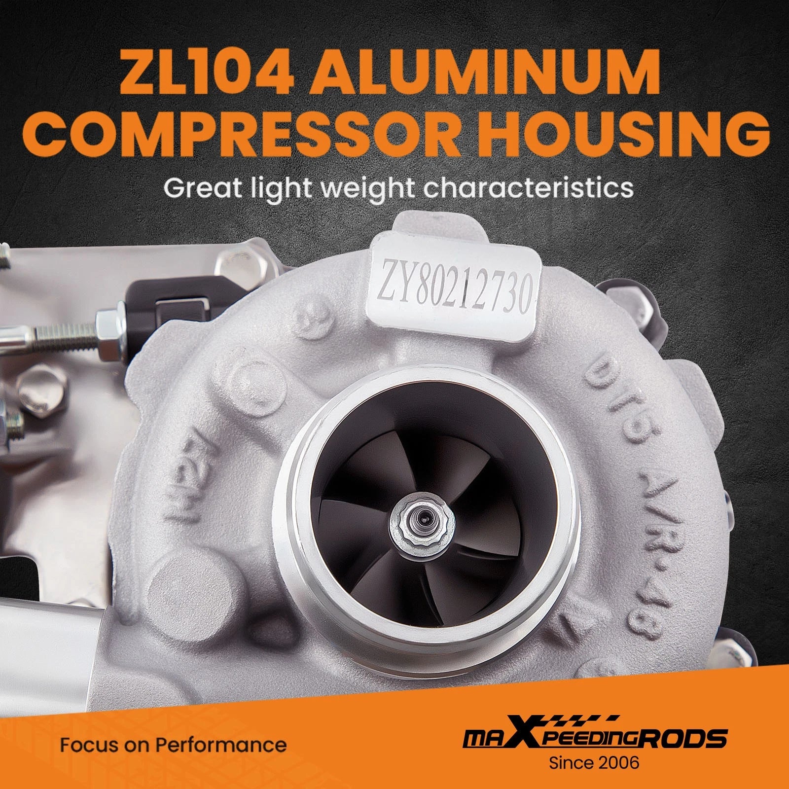 Turbocharger for Kia Magentis Hyundai Tucson 2.0 CRDi (2006–2009)