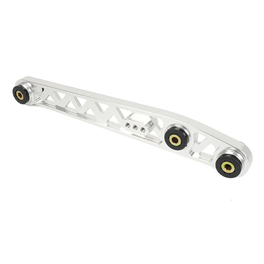 Silver Billet Rear Lower Control Arm + Subframe Brace for Honda Civic EK (1996–2000)