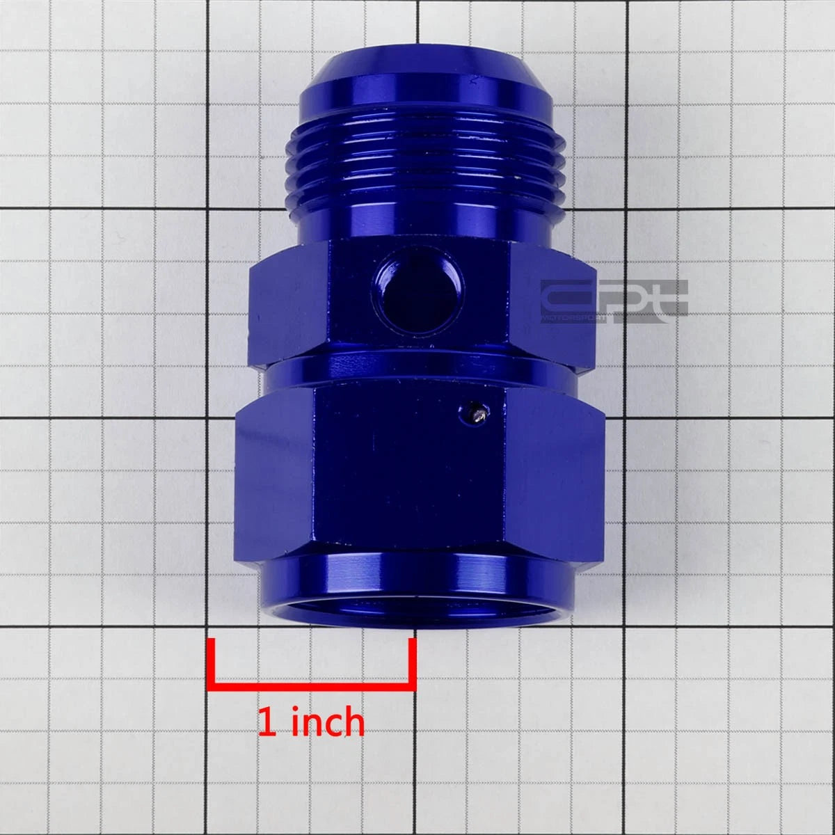 16AN Male-Female Union Fitting Adapter for Universal (1/8" NPT Port)