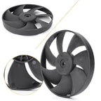 Black Engine Radiator Cooling Fan Blade for YAMAHA YZF R6 (2003-2009)