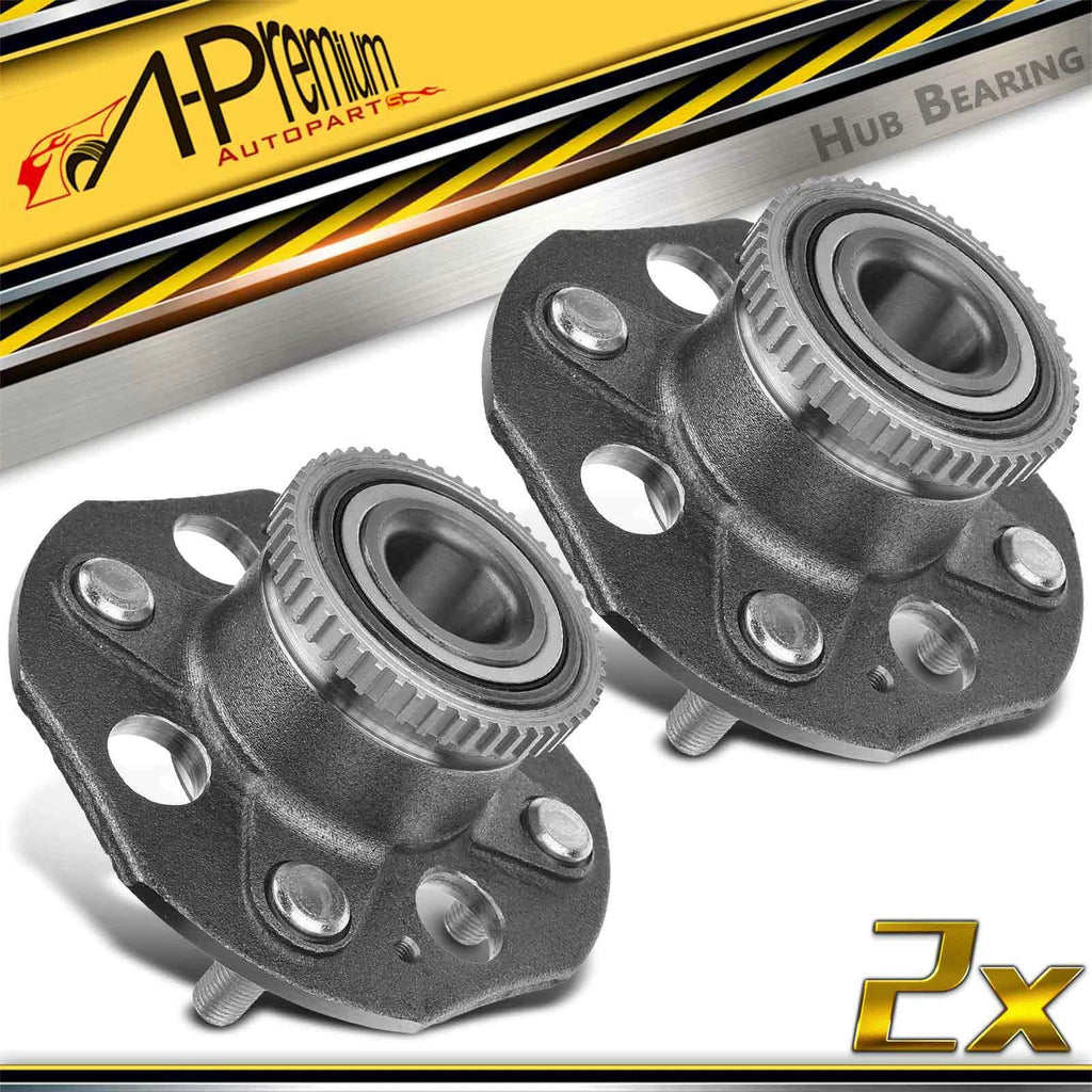 2X Rear Wheel Hub & Bearing Assembly for Accord (1998–2002)