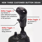 Game Gear Shifter Knob for Logitech G29 G27 G25 Thrustmaster TH8A