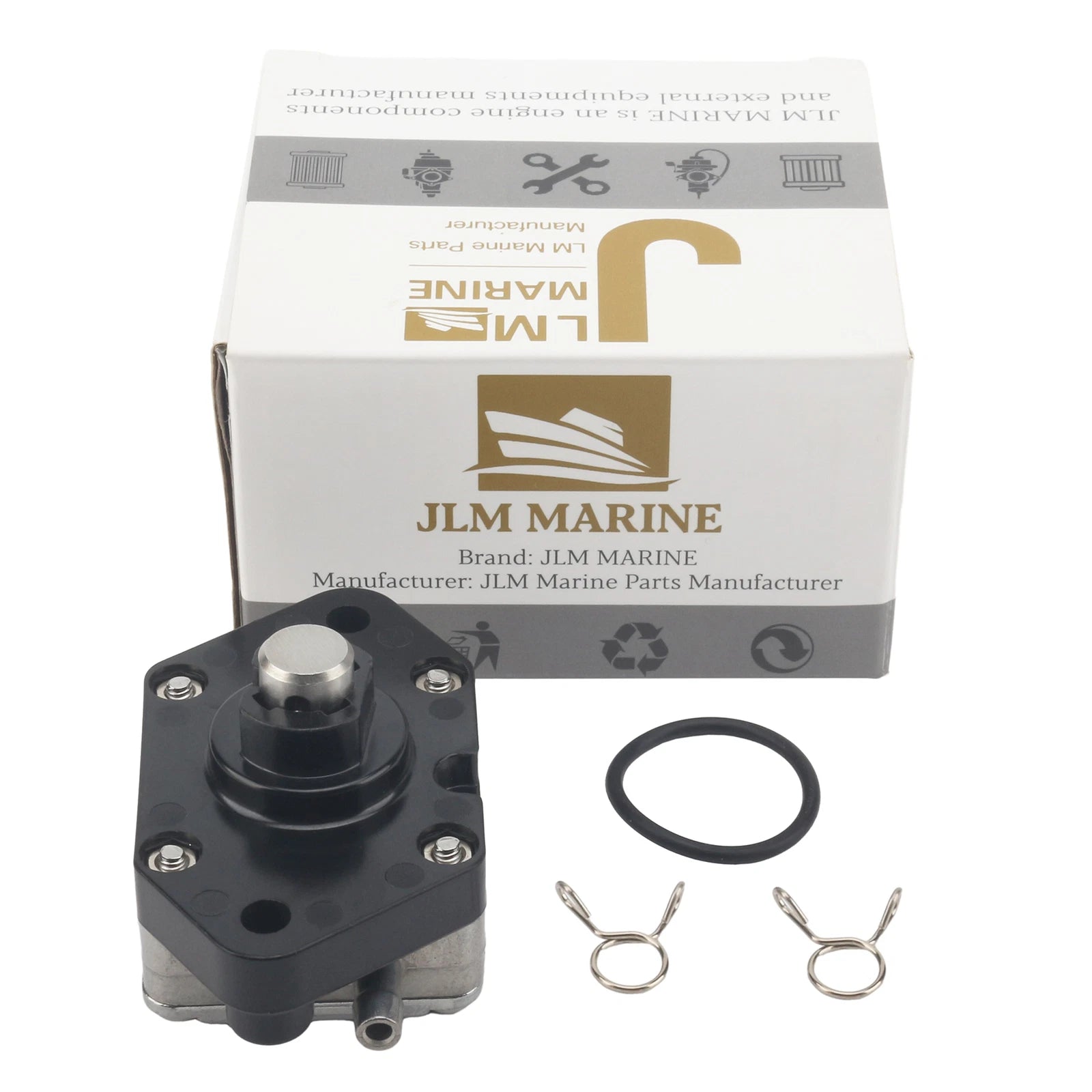 Fuel Pump & O-ring Kit for Suzuki Marine DF 4 5 6 HP (1990–2023)