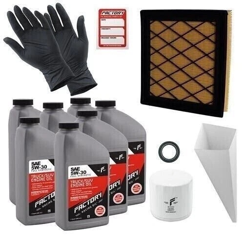 5Qt Oil Change Kit for Ford F450 F550 Super Duty (2016) - 5W30