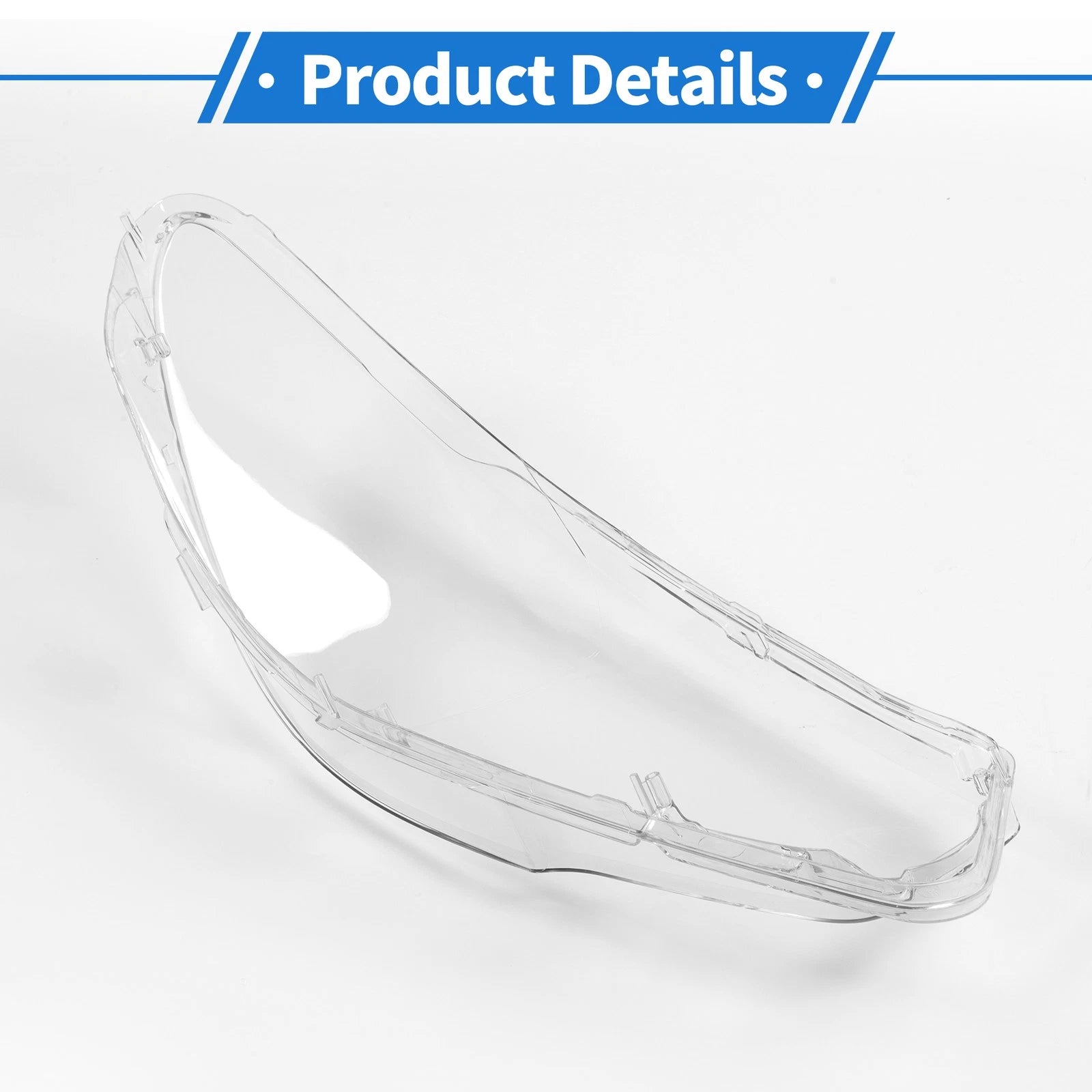 1 Pc Headlight Lens Cover for BMW 5 Series GT F07 (2010–2017) No.63127262727