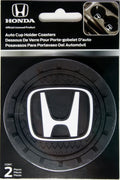 Set of 2 Cup Holder Insert Coasters for Honda (Universal)