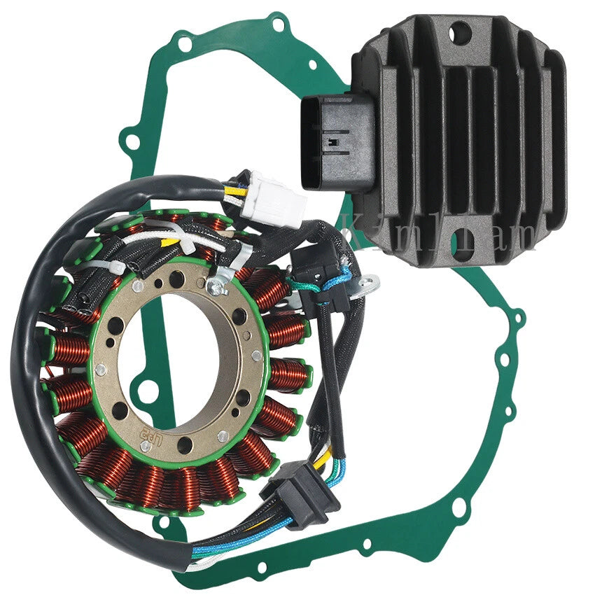 Stator Coil, Regulator, Gasket for Suzuki LTA400 LT-A400F (2002–2008)