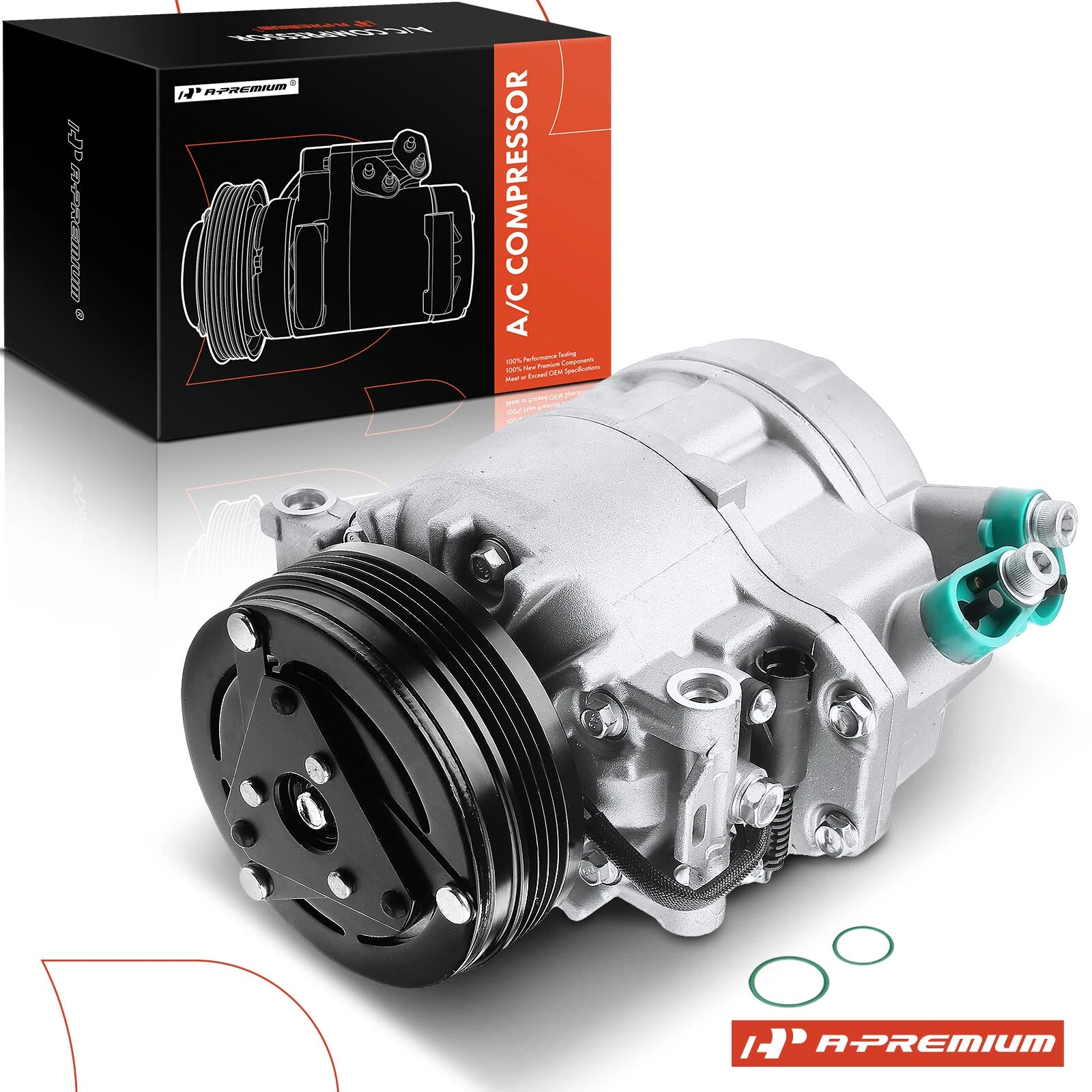 A/C Compressor with Clutch for BMW X5 (2004–2006)