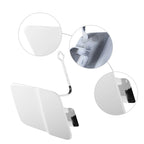Tow Hook Eye Hole Cover for Mercedes Benz X204 GLK250 (2009–2015) White