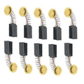 Set of 10 Carbon Brushes for Angle Grinder Motor