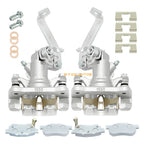 2 Pack Rear Brake Calipers w/Ceramic Pads for Honda Big Red MUV700 (2009–2013)